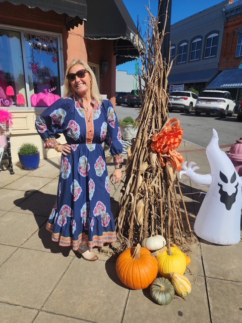 Boho Garden Maxi Dress