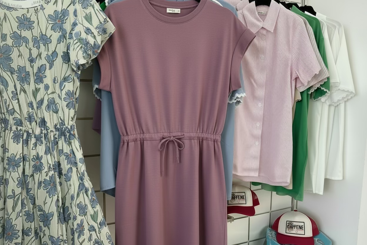 Polished Promise Tie-Waist Dress