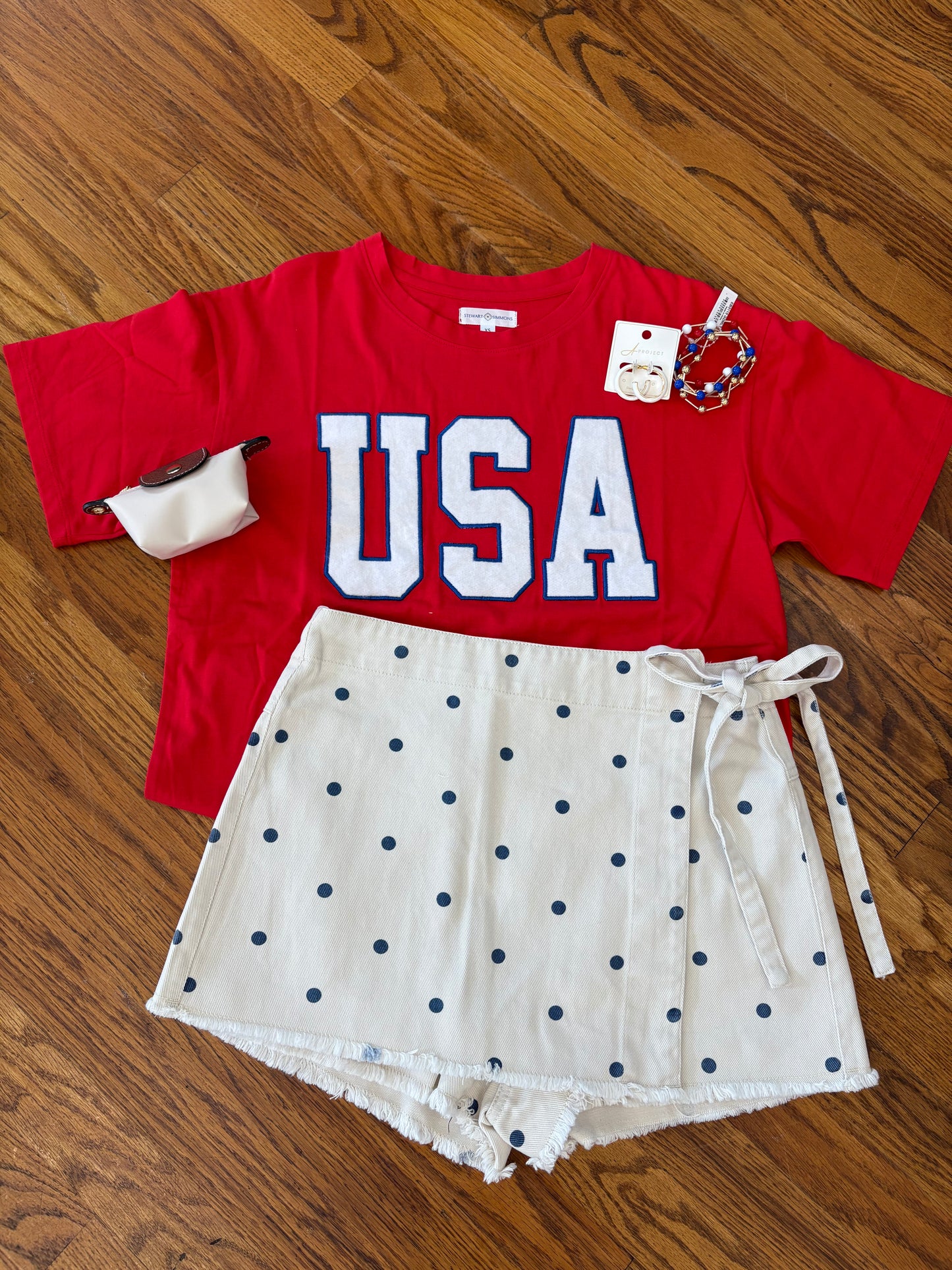 Spot On Wrap Skort