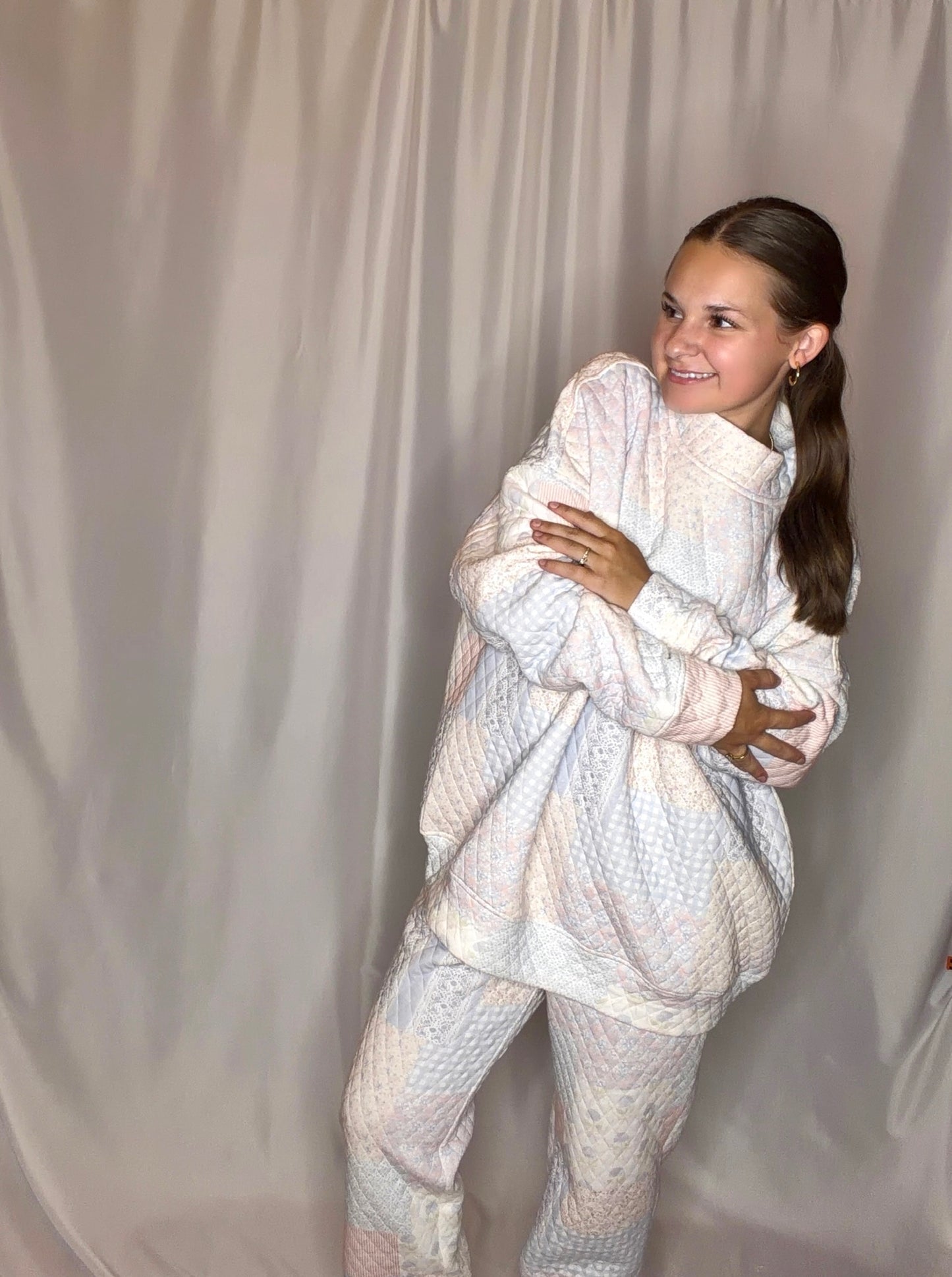 Fireside Dreams Mock Neck
