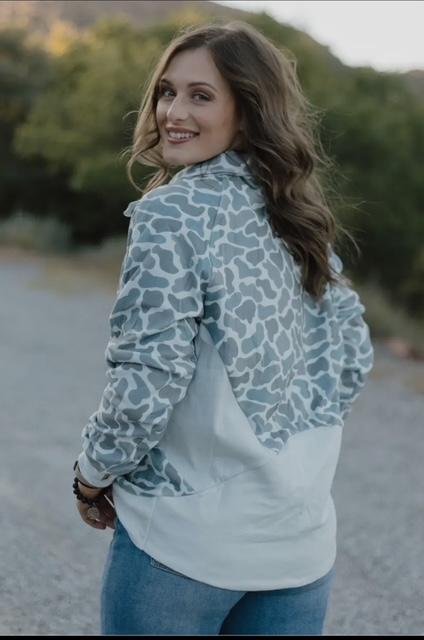Coastal Camo Comfort Pullover