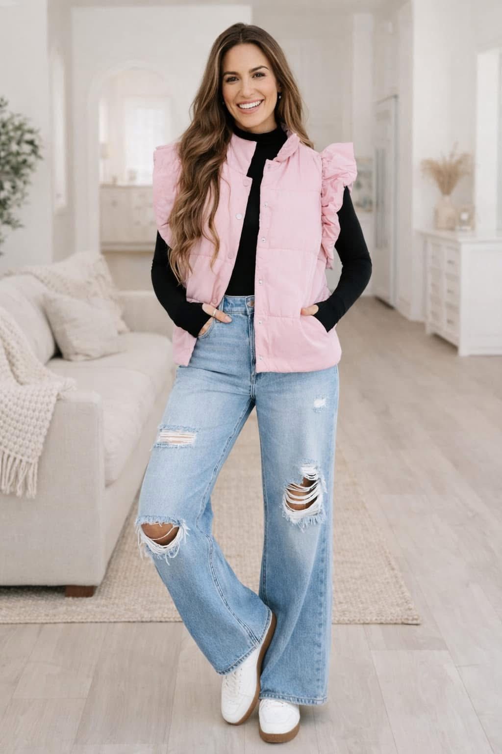 Easy Does It Distressed Denim