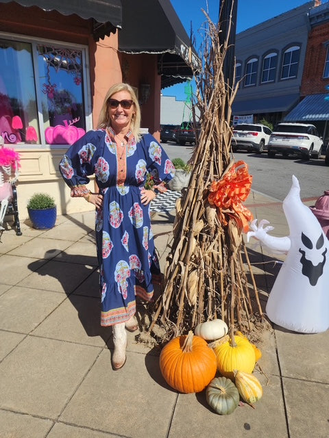 Boho Garden Maxi Dress