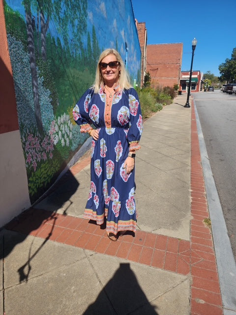 Boho Garden Maxi Dress