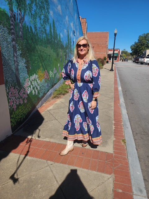 Boho Garden Maxi Dress