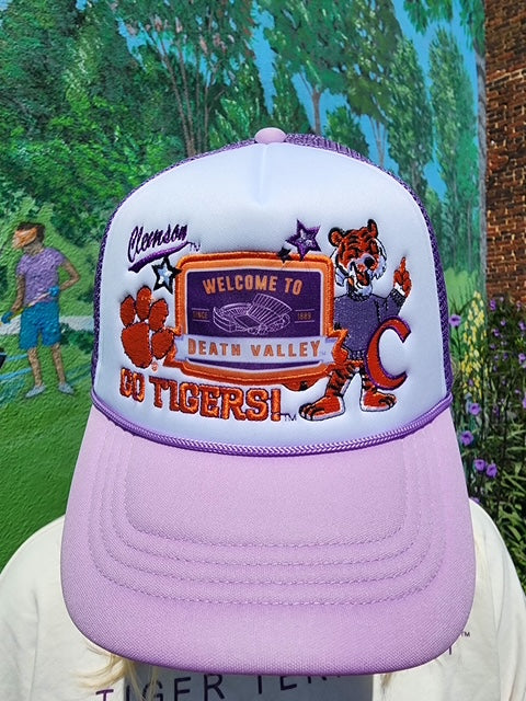 Clemson Tigers trucker hat