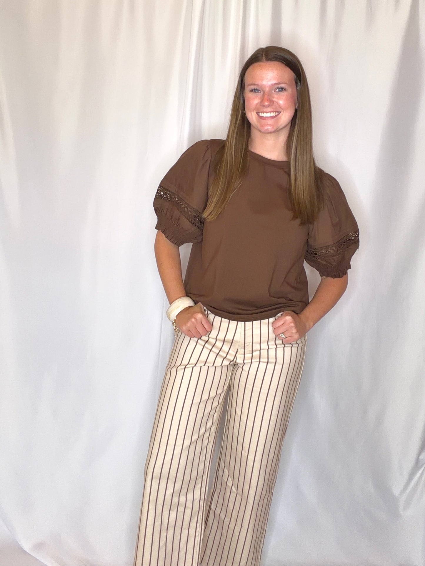 Boardwalk Stripe Denim Pants