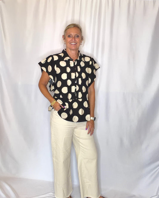 Polka Perfect Top