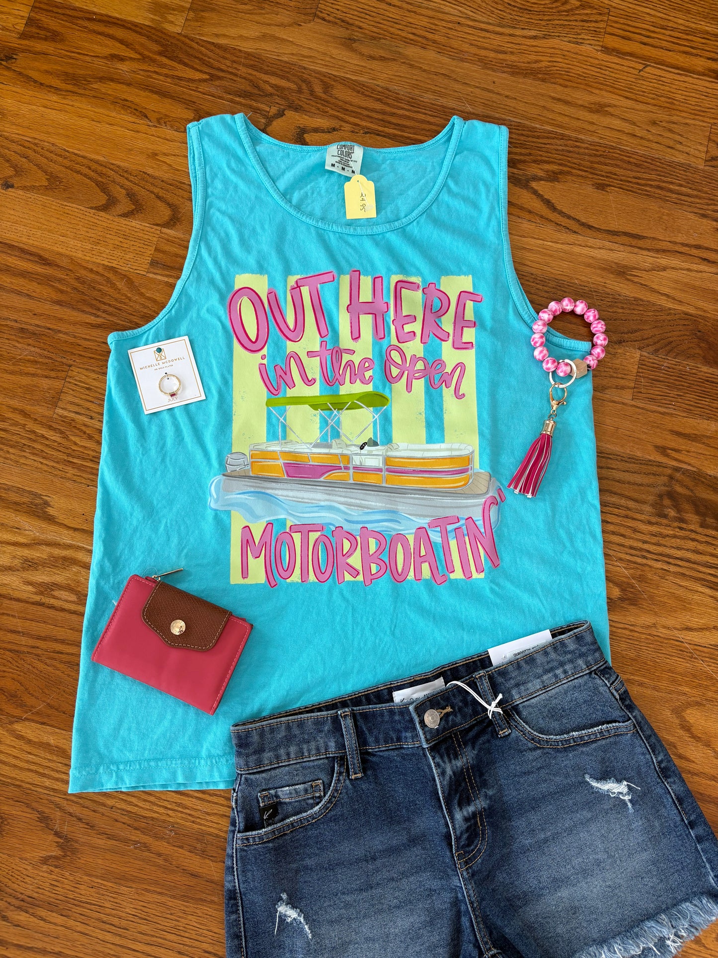 Weekend Vibes Distressed Shorts