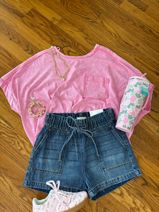 Everyday Ease Denim Shorts