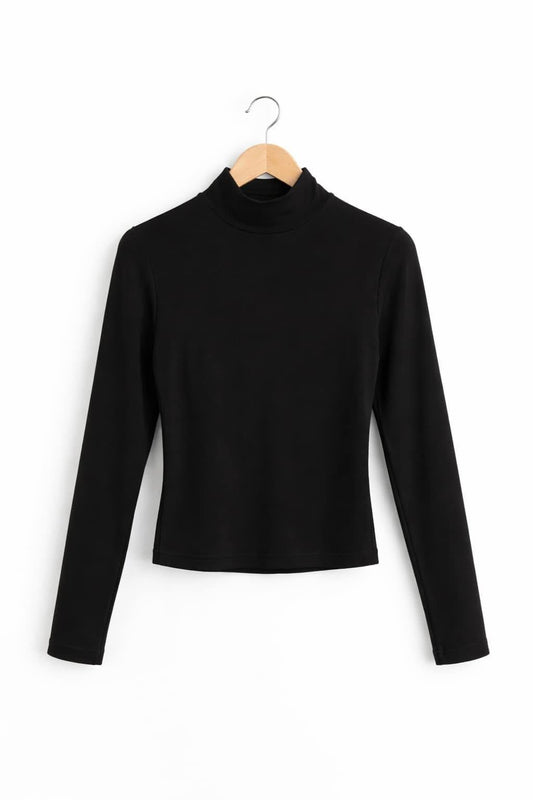 Sleek & Simple Black Top