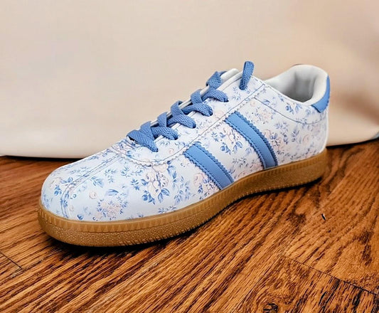 Bluebell Bloom Floral Sneakers