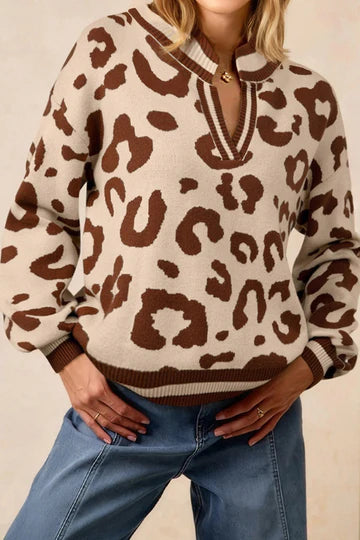 Classic Grace Animal Print Sweater