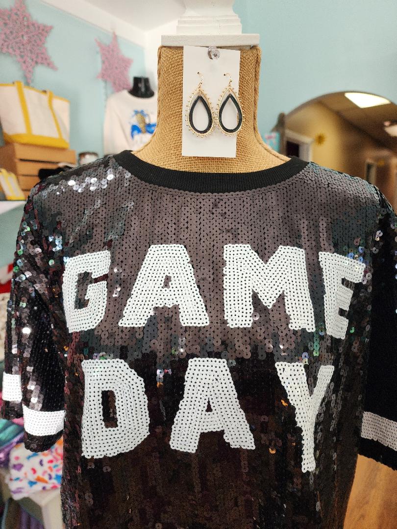 Shine Bright "Game Day" Crop Top