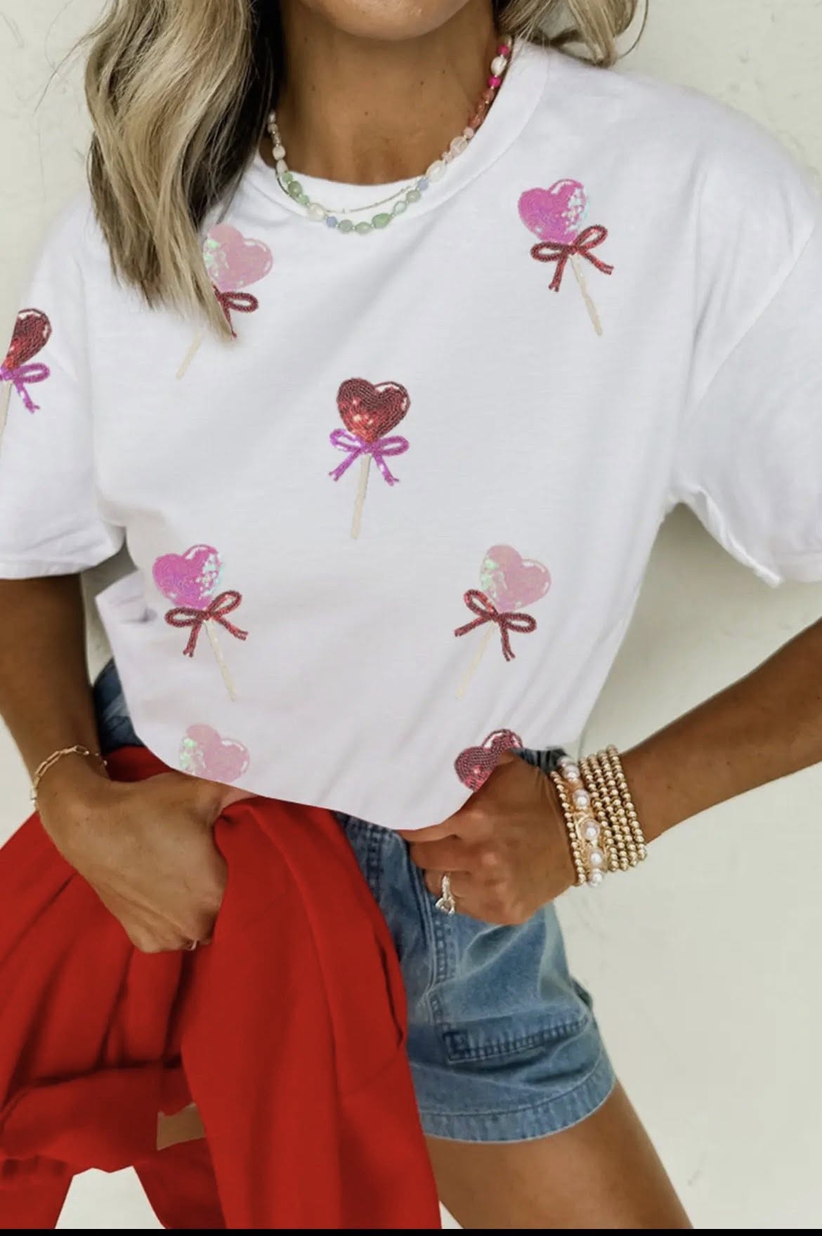 Sugar Rush Hearts Tee – Sunshine City