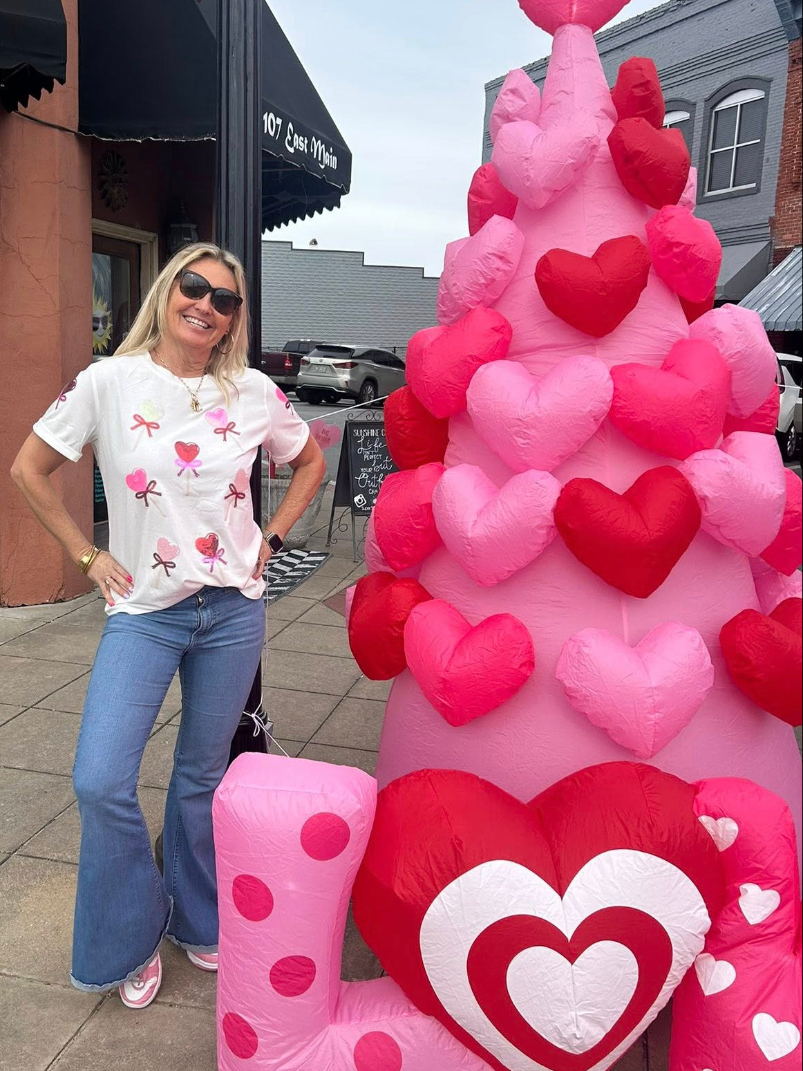 Sugar Rush Hearts Tee