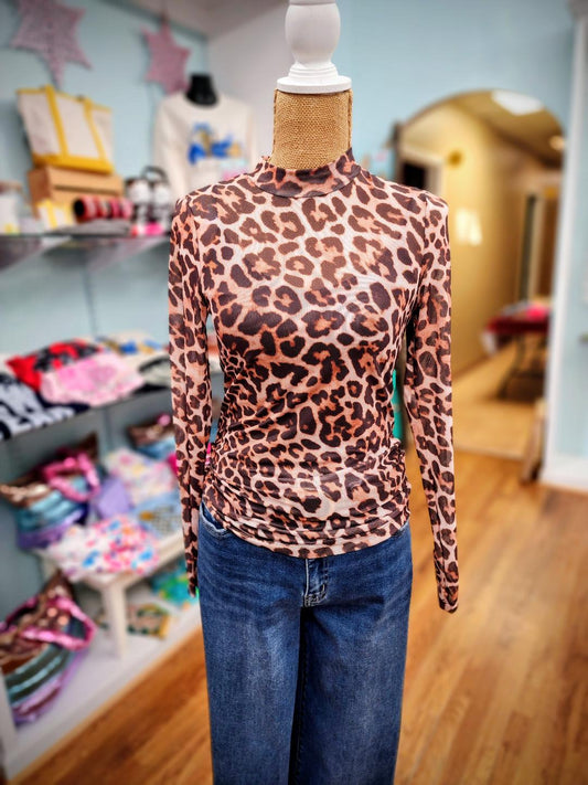 Untamed Beauty Sheer Top