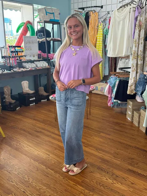 Blue Skies Straight Leg Jeans