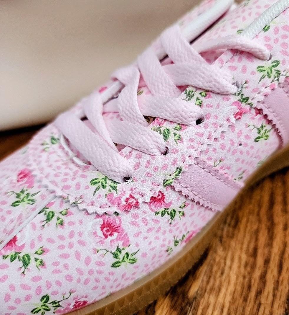 Blush Blossom Floral Sneakers